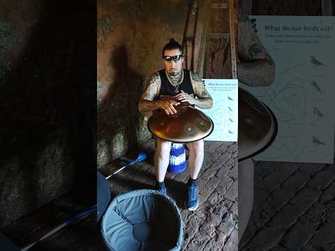Handpan in a cave 😲