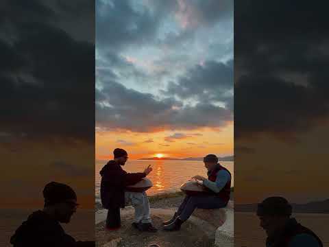 Sunday feeling 🌅#handpan #handpanmusic #sunset