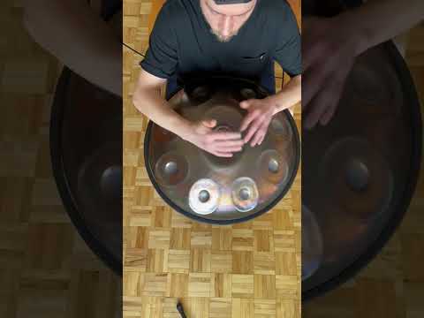 Handpan Aurora "C3 Saladin/F3# Magic Voyager" stainless