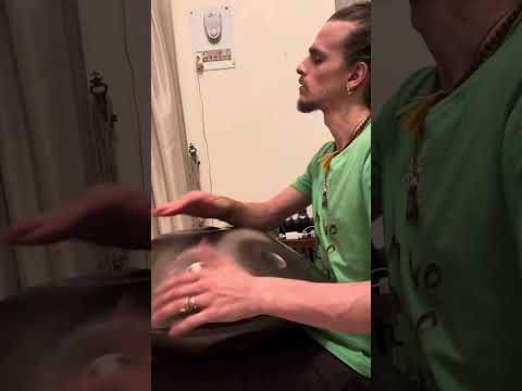 Night Jam ⚡️ -  Handpan Music - Sound 🔊 - C-Minor Harmonic #handpan