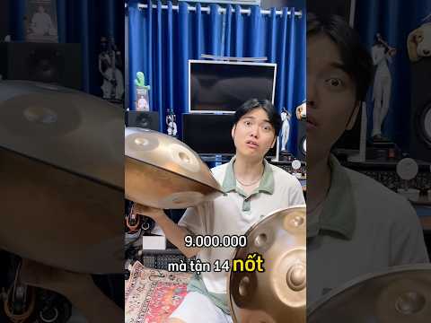 Handpan RẺ nhưng tận 14 nốt? 😳 #healing #handpan #hangdrum