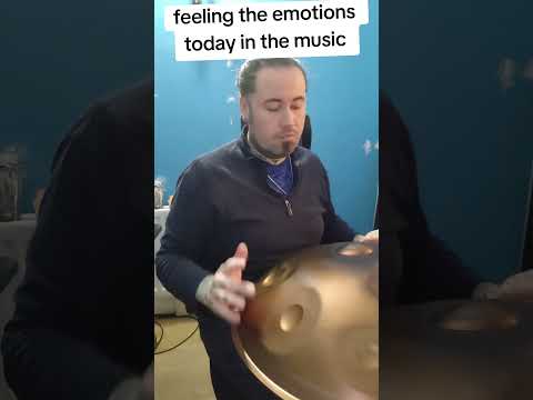 feeling the emotions today in the music #spirituality #healingjourney #handpanman #handpan #fyp