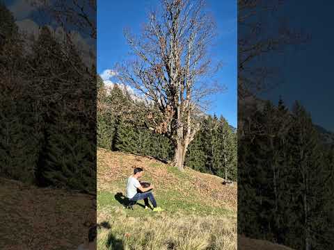 #Handpan in the Austrian #Alps - #fall #meditationmusic #Hochkönig