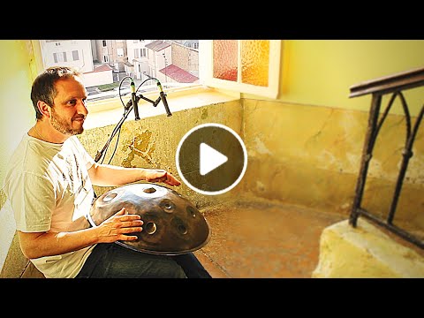 Live Stream Handpan Music 2020-04-11 Sweetness OMana E Romanian Hijaz | Jean-Matthieu B. #StayAtHome