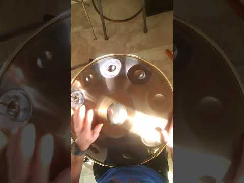 D Kurd. Master handpan Challenge composition with  Warren Shanti