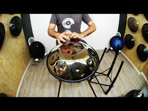 Sonido De mano - D Low Minor (D) A Bb C D E F G A - HcT Handpan Review