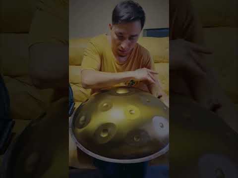 Unboxing E Amara 18 de Quina Handpan 🛸🤍🎵✨#handpanmusic #handpanworld