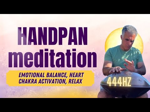 Want Sleep Relaxing Music for Meditation? Try This 444Hz Handpan Tone