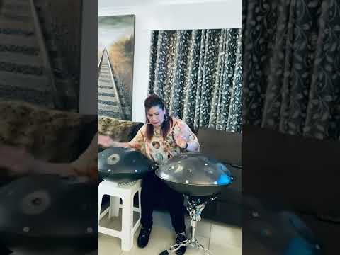 Play with two handpan ❤️@sewhandpan1092 @yishama_official