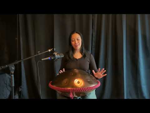 "And It Weaves Through You" - handpan: c# harmonic minor 22 Handromeda