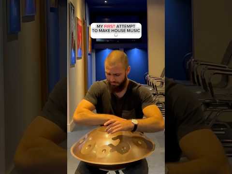 My FIRST attempt to make HOUSE music! #edm #housemusic #handpanmusic #handpan