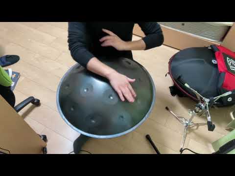 Aura handpan F integral 12 (in 7/4)