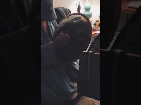 upbeat improvisation on my 9-note D Kurd Zodiac Handpan by X8 Drums