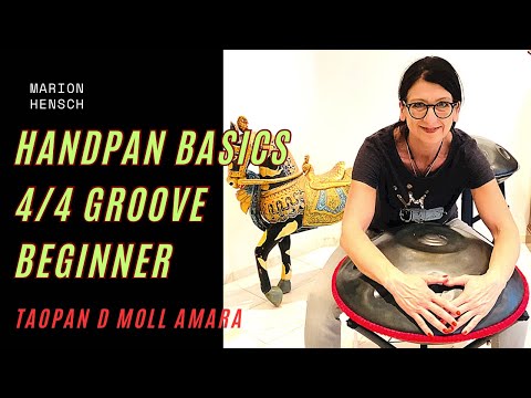 Handpan Groove lernen| Tutorial #2 Anfänger & leicht Fortgeschrittene | Inspiration D Moll Amara