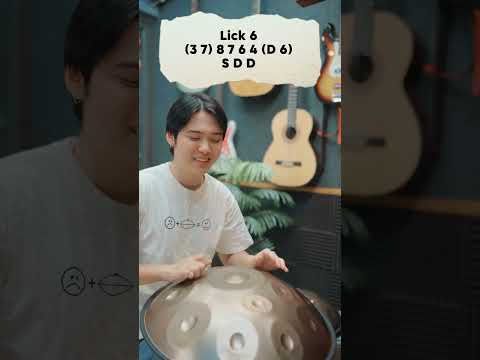 Hometown Scenery | Học handpan theo số siêu DỄ ✨#handpan #hangdrum #chihung