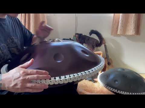 Handpan D Kurd 3/2 Polyrhythm Practise
