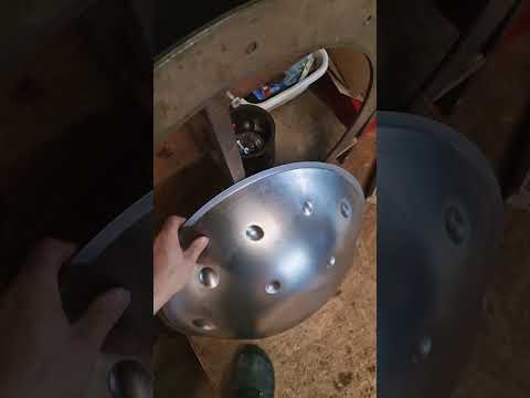 Shaping and Dimpling Handpans | Handpan Maker | Learning to build my own handpans