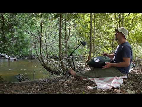Beside Myself - River Sessions: Handpan Solo - Jeremy Arndt (CFoulke Celtic 8, Nature Sounds)