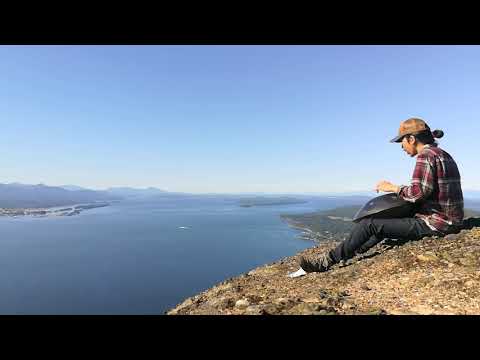 Ravens and Eagles | Handpan music | Kiyoshi Iio - Handpan Journey | Saltspring Island, Canada