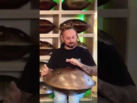 Enjoy #handpan #music #mesmerizing #artist #soulful #percussion #awesome #talented #musician #viral