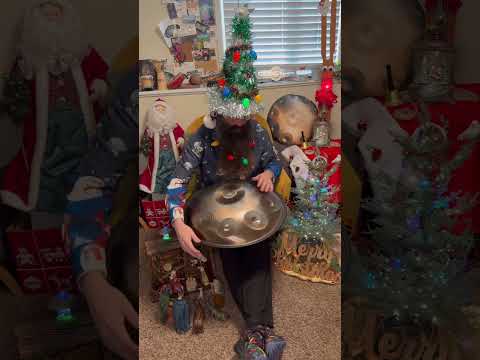 Rockin’ Around the Christmas Tree on handpan 🎄 #handpan #Christmas #RockinAroundtheChristmasTree