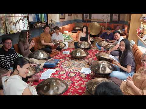 Hòa tấu Yêu thương Bình an - K31 | HANG DRUM VIETNAM by Long Percussion