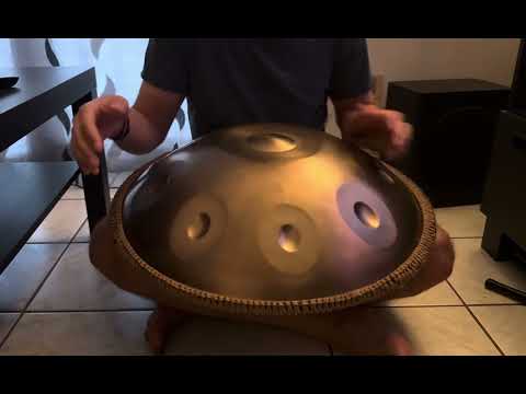 Handpan music D kurd 9 notes