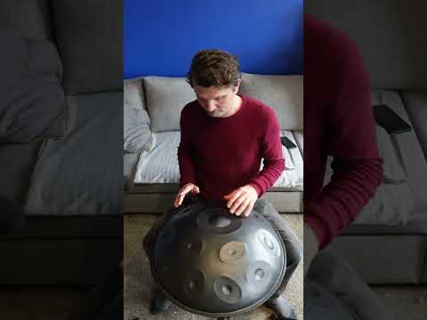 Solo journey, my composition in D Celtic scale, handpan - Acero Harmonics D multiscale InnoxNitra18