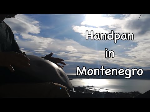 "Busking-Traveling with Handpan in 2017" at Kotor in Montenegro (World Heritage)