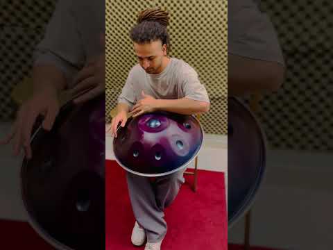 D kurd(natural minor) handpan #hangdrum new #chordprogression #musicalinstrument #handpanmusic
