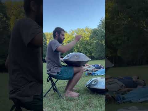 Yoga Meditation Handpan Music | Nature session | Ivan Judas | Sound bath