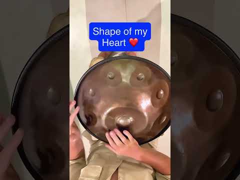 Sting - Shape of MH #handpan #soundtrack #sting #handpantutorial #shapeofmyheart