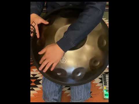 BeatRise 「StarSonic」Series - D Kurd 10 - Gold - OC #shorts #short #handpan  #handpandrum