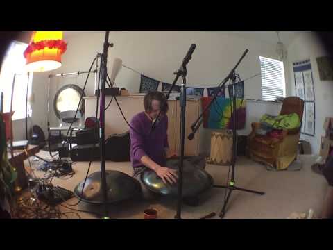Lightning Crashes (Live cover, on handpan)