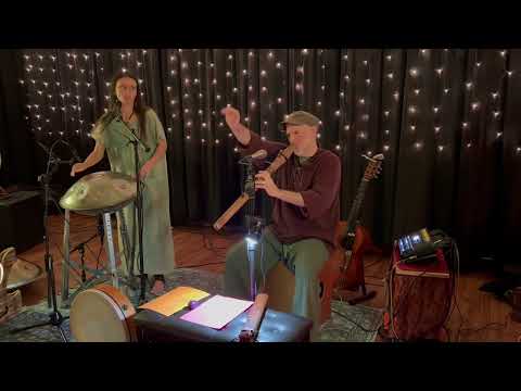 “From 2 to 1’ness” LIVE on Equinox Jocéan & Burke/ Handpan & Wood Flute Meditation