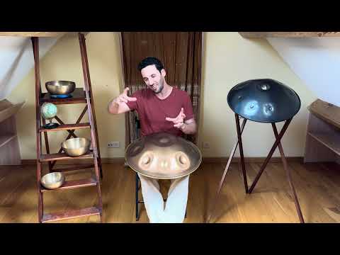 Tutos handpan: idées d'improvisation en 8 temps à placer sur le 4 cycle de 8