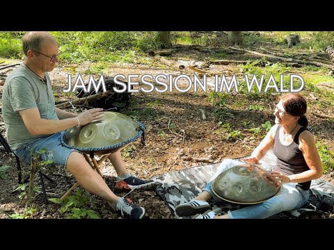 Handpan Meditation im Wald | entspannte Session mit coolem Groove