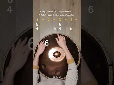 Handpan Tutorial, (Kate Stone-Urban, Intro),Slow, Learning with Kristina Savkova