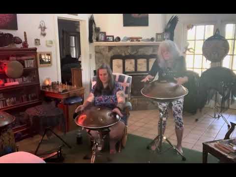 πΈπΆπΈ 2 of Florida's Women of Steel with their amazing E Major handpans by @spirithandpans π