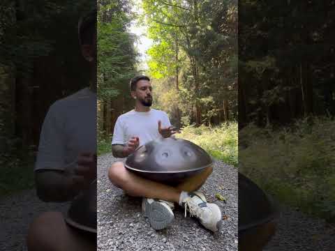 Forest Sounds 🍃🍂 #handpan #forest #forestsounds #naturamusical #hangdrum #handpanmusic #life