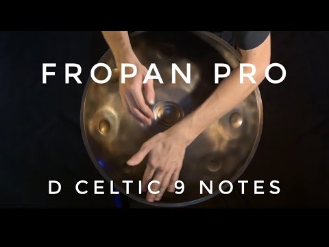 Handpan FROPAN PRO D Celtic 9 notes | HOW IT SOUNDS