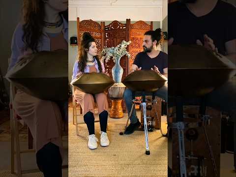 Duel of Handpans #music #livemusic #handpan #worldmusic #handpanmusic #musician #laia #fernando
