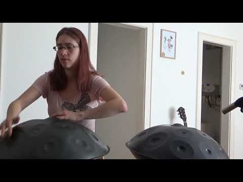 Duet with my E-Danayo and E Romanian hijaz handpans