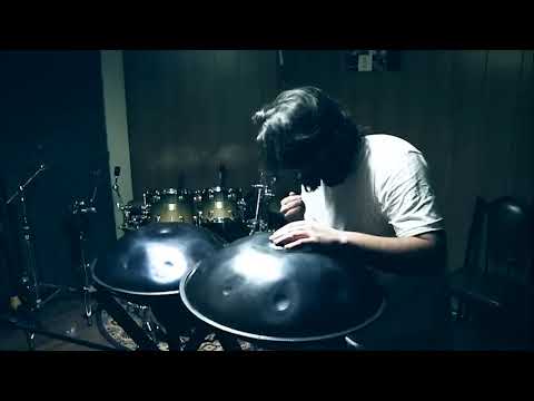 تکنوازی هنگ درام هندپن شکوفا عرفان قوی قلب Handpan Solo Flourish By Erfan GhaviGhalb