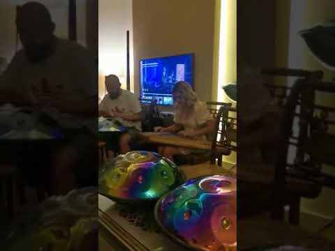 انت عمري handpan and qanoun