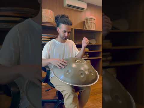 D kurd(natural minor) #hangdrum #handpan lesson29 #hangdrumershow course #musicalinstrument