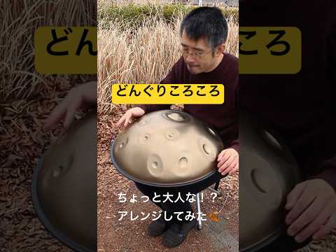 「どんぐりころころ」をハンドパンで、ちょこっとアレンジ🍂 #handpan #ハンドパン #handpanmusic #hangdrum