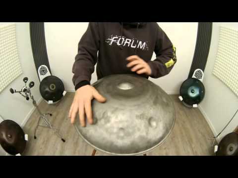 Handpan Review  Vision 2015 Ocean (Eb) Ab Bb C# Eb F F# Bb C#