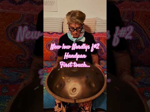First Touch with my Nordlys Handpans,  "gentle steps to the Northern Lights"