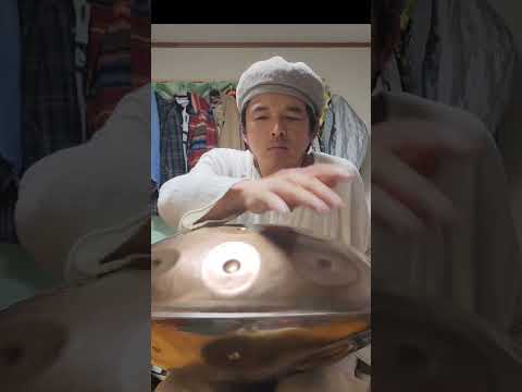 『ආයුබෝවන්2』Hiroyukeeeeee handpan @mutasoundsculptures3861 C Hiroyuki mystic 20 #handpanmusic